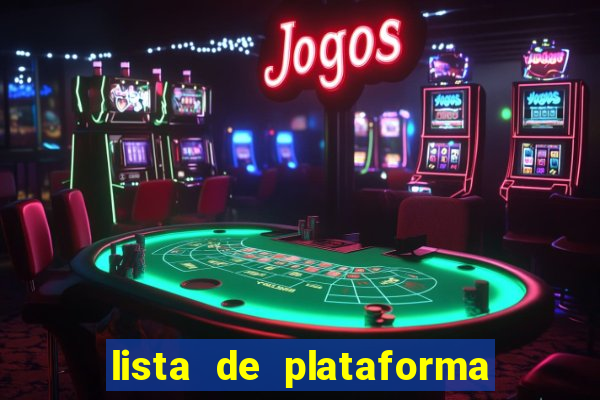 lista de plataforma de jogos
